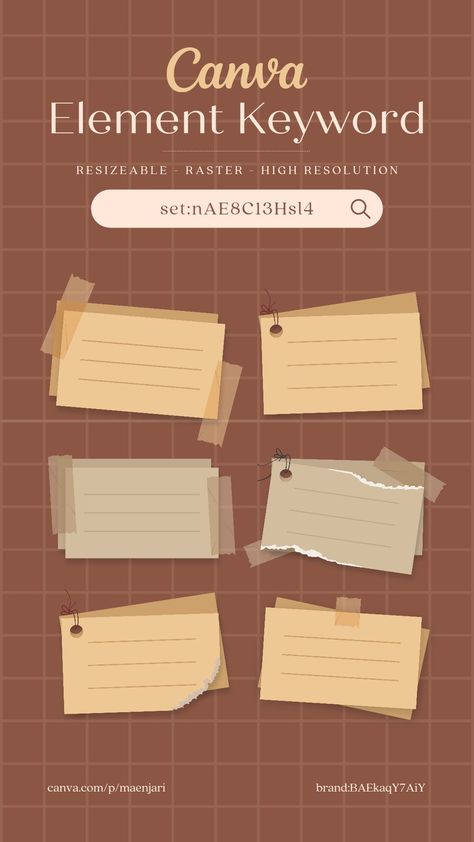 Brown Vintage Stacked Note Paper | Canva Element Keyword by @maenjari #brushprocreate #brushesillustrator #photoshopbrushes #vectorbrushes #brushesinstagram #facebookbrushes #brushesdownload #brushesfree Canva Key Words, Canva Keywords Elements, Canva Keywords, Keyword Elements Canva, Graphic Shapes Design, Desain Buklet, Canva Elements Keyword, Canva Element Keyword, Using Canva