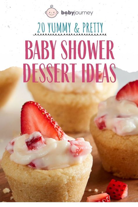 Dessert Bar Shower Ideas, Pink Shower Food Ideas, Dessert For Baby Shower Girl, Dessert For Baby Shower Ideas, Baby Shower Desert Bar Ideas, Baby Shower Sweet Treats, Dessert Bar Baby Shower Ideas, Baby Shower Foods Girl, Afternoon Baby Shower Food