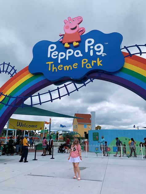 Peppa Pig Land, Peppa Pig World, 2025 Vision, Life Moments, Peppa Pig, Theme Park, Vision Board, In This Moment, Birthday