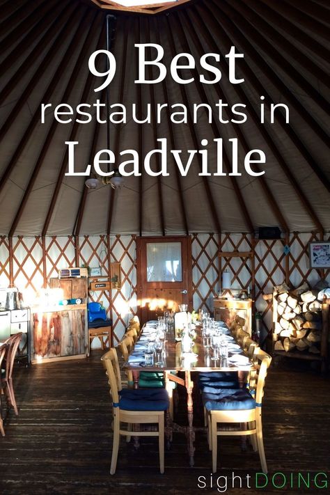 From food trucks to fine dining to breweries, this list of the best restaurants in Leadville Colorado will leave you hungry! Whether you're stopping in as a day trip from Denver or stopping along a summer roadtrip (or visiting during ski season), each of these places is delicious and well worth a bite to eat. Check them out and plan your trip today. Leadville Colorado, Summer Roadtrip, Rooftop Patio, Ski Season, Rocky Mountain National Park, Food Trucks, Western Movies, Best Restaurants, Plan Your Trip