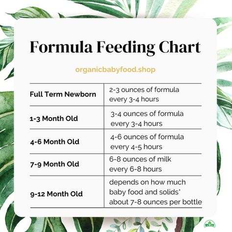 Baby Bottle Feeding Chart, Newborn Formula Feeding Chart, How Much Formula For Baby Chart, Formula Feeding Chart, Formula Feeding Newborn, Acholic Drinks, Newborn Formula, How Much Formula, Baby Formula Feeding Chart