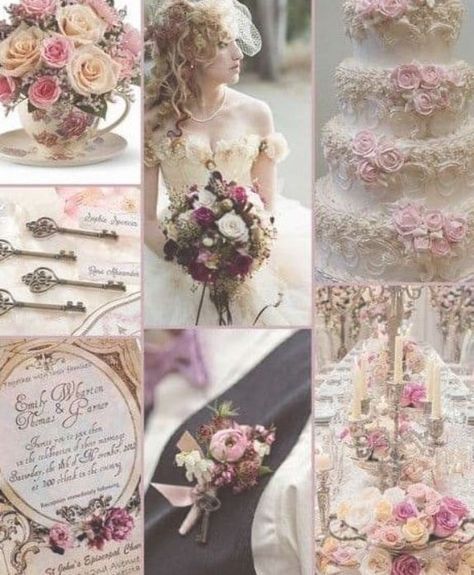 15 amazing Victorian vintage wedding ideas and inspiration – Cute Wedding Ideas Victorian Wedding Ideas, Victorian Wedding Themes, Victorian Party, Wedding Cake Pictures, Garden Theme Wedding, Quinceanera Themes, Steampunk Wedding, Quinceanera Party, Wedding Cakes Vintage