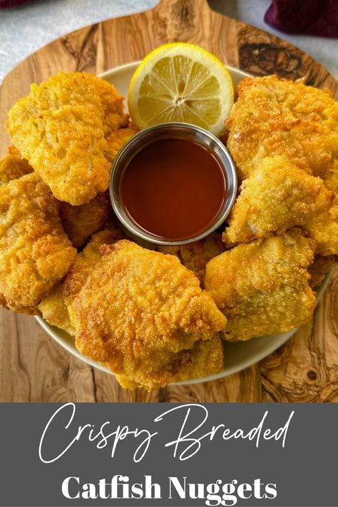 Homemade Fish Fry Breading, Catfish Nuggets Recipes, Fish Seasoning Recipe, Fish Fry Seasoning, Catfish Nuggets, Fry Seasoning, Air Fryer Fish Recipes, Fish Breading, Fish Dinners