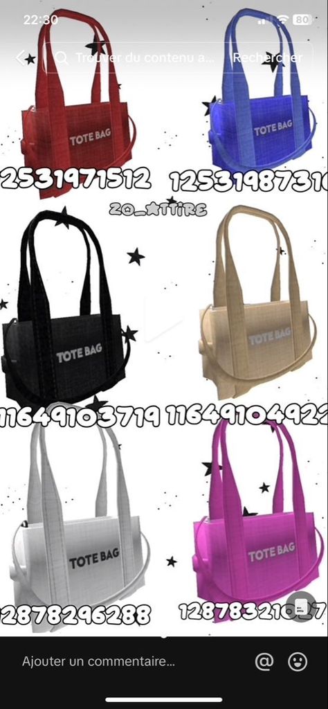 Berry Avenue Codes Bag, Roblox Purse Codes, Roblox Pink, Roblox Sets, Codes Bloxburg, Blocksburg Outfit Codes￼, Bloxburg Outfits, Pic Code, Bloxburg Outfit Codes