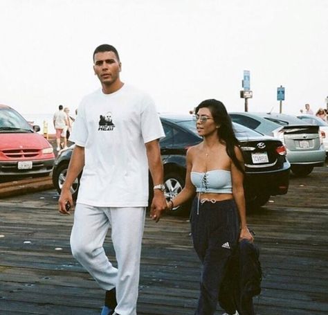 Kourtney Kourtney Kardashian Boyfriend, Younes Bendjima, Kourtney Kardashian Style, Kardashian Style, Kardashian Jenner, Kourtney Kardashian, Mens Street Style, Santa Barbara, Casual Fits