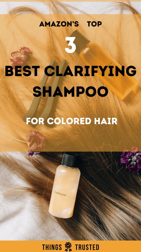 Are you looking for the best clarifying shampoo for colored hair? In this video, we'll share our top picks for the best clarifying shampoo for color-treated hair. These shampoos are designed to remove any build-up or residue that may be left behind after using other products, which can dull your hair color and make it look faded. Shampoo For Colored Hair, Best Clarifying Shampoo, Clarify Hair, Hair Color Remover, Best Shampoo, Good Shampoo And Conditioner, Clarifying Shampoo, Best Shampoos, Color Your Hair