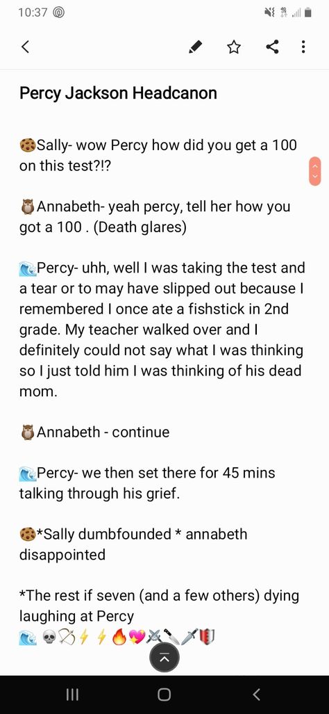 Headcannons Percy Jackson, Percy Jackson Alignment Chart, Percy Jackson Headcanon, Percy Jackson As A God, Percy Jackson Head Canon Funny, Percy Jackson Text Posts, Percy Jackson High School Headcanons, Percy Headcanon, Percy Jackson Annabeth Chase Headcanon