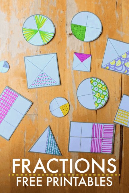 Free printable fractions colouring sheets - fractions anchor chart printable Fraction Crafts, Fraction Craft, Fraction Anchor Chart, Fractions Craft, Fractions For Kids, Fraction Art, Fractions Activities, Fractions Anchor Chart, Fraction Lessons