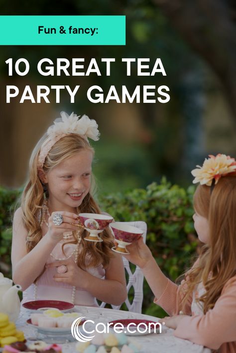 Games For Tea Party, Tea Party Entertainment Ideas, Garden Tea Party Games, Yea Party Games, Tea Party Birthday Games, Games To Play At A Tea Party, Tea Party Craft Ideas, Tea Party Kids Activities, Tea Party Crafts For Kids