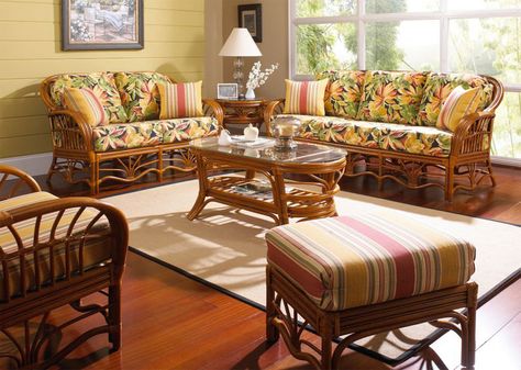 Wicker Furniture Warehouse Ratan Interior, Sunroom Seating, Indoor Rattan Furniture, Rattan Furniture Living Room, Cast Aluminum Patio Furniture, Tropical Furniture, Pub Furniture, Iron Patio Furniture, Wrought Iron Patio Furniture