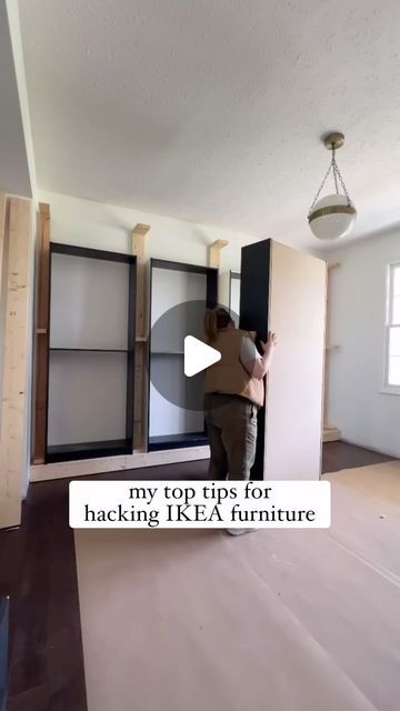 Skruvby Ikea Hacks, Ikea Mosslanda Hack, Ikea Hacks Living Room, Bedroom Ikea Hacks, Ikea Sliding Door, Ikea Hack Besta, Ikea Hack Living Room, Hackers Ikea, Ikea Hacks Ideas