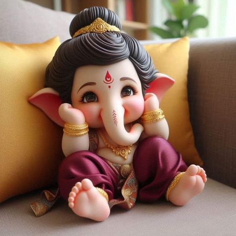 God Cartoon, Bal Ganesha, Ganesha Wallpaper, Bal Ganesh, Ganesh Rangoli, Clay Ganesha, Bappa Photo, Photos Of Ganesha, Ajith Kumar