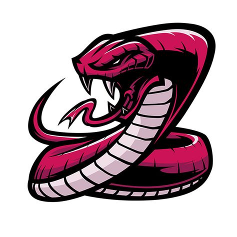 Snakes Logo on Behance Snake Logo Design, Black Mamba Snake, Logo Design Studio, Snake Logo, Cobra Art, Logo Game, Design Studio Logo, Esports Logo, Sports Logo Design