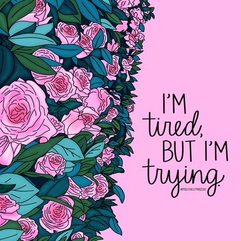 fighting fatigue: 5 tips for being positive when you're tired - Positively Present - Dani DiPirro Fatigue Quotes, Hard Puzzles, Always Tired, Feeling Helpless, Pink Carpet, Motivational Inspirational Quotes, Recovery Quotes, Physical Pain, So Tired