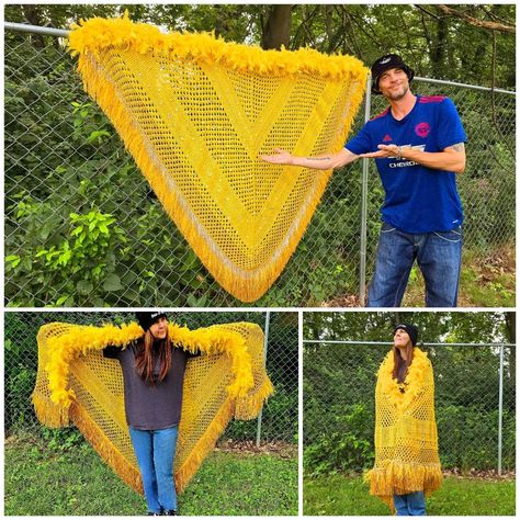 Huge Crochet, Stevie Nicks, Crochet Projects, Shawl, Crochet