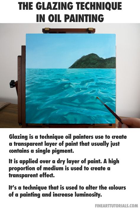 Glazing Art Painting, Glazing Oil Painting, Oil Painter Aesthetic, Painting Knowledge, Artists Room, How To Oil Paint, Oil Painting Basics, Oil Painting Tips, Learning Art