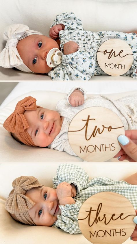 11+ Baby Monthly Photo Ideas: Milestone Pictures You Can Do at Home – Cozy Nursery Cute Monthly Baby Pictures, 1-12 Months Baby Pictures, Monthly Milestone Pictures Ideas, 1 Month Old Baby Pictures At Home, Milestone Photo Ideas Baby, Milestone Monthly Picture Ideas, Two Month Baby Photoshoot, Monthly Baby Pics, One Month Milestones Baby