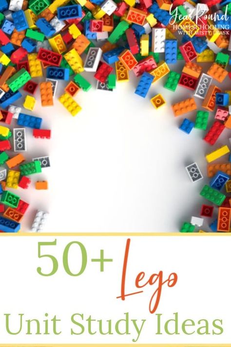 Legos don't have to just be something your children play with, they can learn from them! These Lego Unit Study ideas provide great places to start! #LegoUnitStudy #Lego #UnitStudy #Homeschool #Homeschooling #YearRoundHomeschooling Lego Unit Study, Unit Study Ideas, Create A Flag, Lego Play, Base 10 Blocks, Used Legos, Social Studies Notebook, Big Lego, American History Lessons