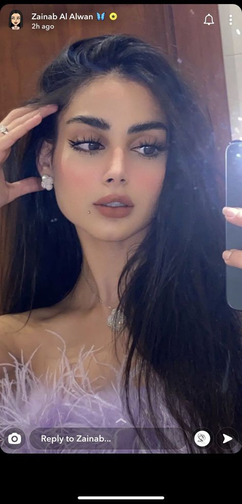 Zainab Al Alwan, Fake Pics, Twins Fashion, Afghan Girl, Beautiful Brunette, Prom Dresses Long Mermaid, Personal Color, Wedding Makeup Looks, Princess Aesthetic