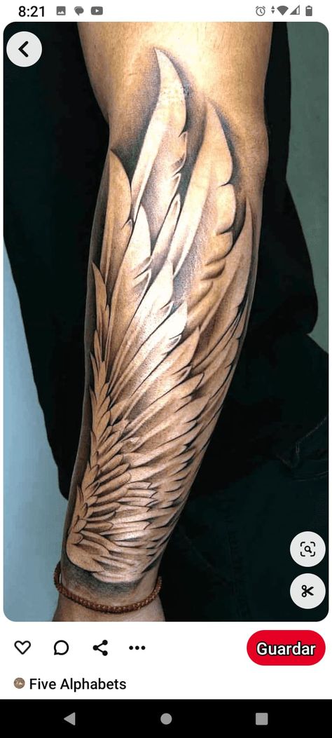 Angel Wing Sleeve Tattoo Women, Forearm Wing Tattoo, Angel Wing Tattoo, Wing Tattoo Men, Angel Wings Tattoo, Wing Tattoo, Wings Tattoo, Sleeve Tattoos For Women, A Tattoo