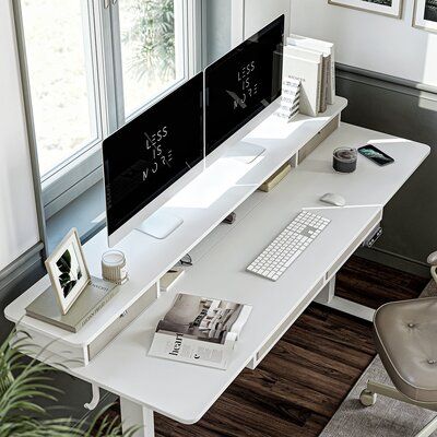 Executive Standing Desk, Standing Desk Ideas, Stand Up Table, Desk Room, Furniture Desk, Electric Standing Desk, Adjustable Height Standing Desk, Grey Desk, Stand Up Desk