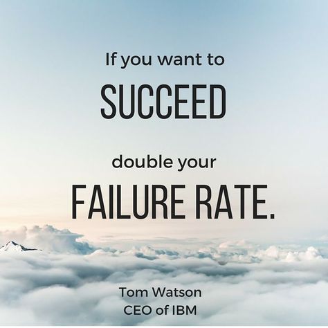 If you want to succeed double your failure rate- Why students (and teachers) need to stop being afraid of failing and embrace the concept of "failing forward." Failing Forward, Overcoming Quotes, Bitcoin Money, Brave Quotes, Motivational Quotes For Students, Quotes For Students, Mindset Quotes, Hard Times, Uplifting Quotes