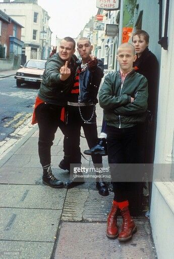 #skinhead #getyimages #photography #photo 80’s Punk, Skinhead Boots, Skinhead Fashion, Skinhead Girl, Rude Girl, Ska Punk, 80s Punk, Punk Culture, Brighton Uk