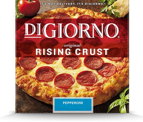 9. DiGiorno Original Rising Crust Pepperoni Pizza Delish Digiorno Pizza, Spinach Pizza, Supreme Pizza, California Pizza, Bbq Pizza, Gourmet Pizza, Family Dollar, Bbq Chicken Pizza, Vegetarian Pizza