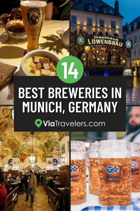 best breweries in munich germany Munich Germany Travel, Munich Travel Guide, Munich Travel, Augsburg Germany, Photography Bucket List, Germany Travel Guide, Germany Vacation, German Christmas Markets, Beer Hall