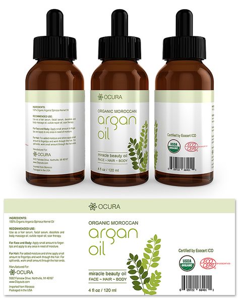 Argan Oil Label Template http://www.dlayouts.com/template/1043/argan-oil-label-template Oil Label Design, Oil Label, Supplements Packaging, Oil Packaging, Essential Oil Labels, Bottle Design Packaging, Cosmetic Labels, Bottle Label Design, Cosmetic Packaging Design