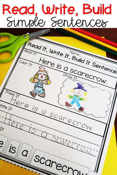 Kindergarten Writing and Reading Activities Worksheets and Printables Interactive printables Interactive Worksheets Interactive Activities. Scarecrow Writing Activity. Kindergarten Fall Writing Activity. Sight Word Activity. Cut and Paste sentences. Cut and Paste Activities. Scarecrow Activities. Individual Literacy Centers. Individual Literacy Activities for the Socially Distanced Classroom. Kindergarten Fall Writing Activity, Scarecrows Kindergarten Activities, October School Age Activities, Fall Themes For Kindergarten, Fall Writing Kindergarten Free, Scarecrow Centers Kindergarten, Scarecrow Writing Kindergarten, Scarecrow Day At School, Scarecrow Worksheets Kindergarten