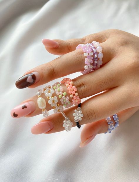 DIY Beaded Rings