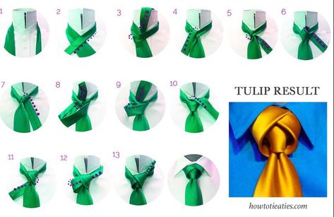 Different Tie Knots, How To Tie A Necktie, Cool Tie Knots, Tie Knots Men, Simpul Dasi, Tie Knot Styles, Tie A Necktie, Neck Tie Knots, Make A Tie