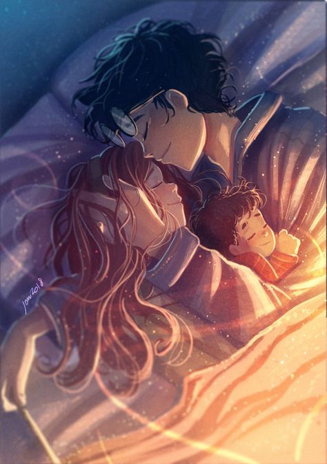 Art Harry Potter, Harry And Ginny, Harry And Hermione, Lily Potter, Images Harry Potter, Harry Potter Artwork, Harry Potter Drawings, Lily Evans, Harry Potter Anime