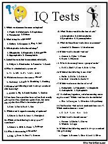 IQ Test sample questions and answers Printable Trivia Questions And Answers, Trivia Questions And Answers For Teens, Iq Questions With Answers, Fun Trivia Questions And Answers For Teens, Iq Test Questions With Answers, Common Sense Questions, General Trivia Questions And Answers, Test Your Iq, True Or False Questions