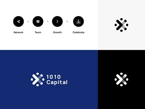 Capital Logo by Hoang Nguyen on Dribbble Perfect Logo Design, Minimal Logo Design Inspiration, Solar Logo, Minimalist Logo Branding, Creative Market Design, Lab Logo, Logo Design Inspiration Creative, Directory Design, Logo Redesign