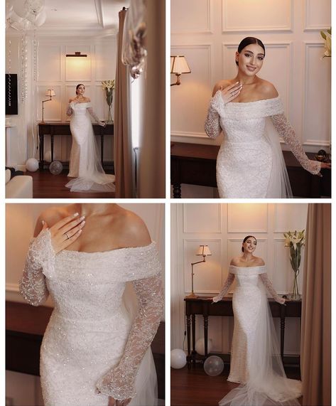 Elegant Long Sleeve Wedding Dresses, Curvy Wedding Dress, Curvy Wedding, Plus Wedding Dresses, Plus Size Wedding Gowns, Classy Wedding Dress, Curvy Bride, Love Aesthetic, Wedding Dress With Veil