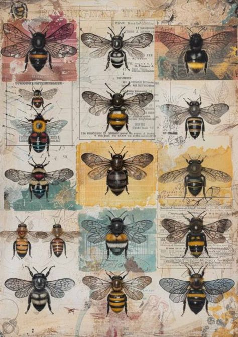 Buzz into creativity with our delightful collection of 50+ Bee Junk Journal Pages! This Free Printable PDF is filled with bee-themed designs, perfect for embellishing your junk journals, scrapbooks, or art projects. From vintage honeycomb patterns to charming bee illustrations, these printables will add a sweet touch to your crafty creations. #BeeJournal #JunkJournalPrintables #FreePDF #Crafting #Scrapbooking #BeeTheme #PrintableArt #DIYJournal #VintagePrintables #BeeCrafts Bee Pillow, Home Redesign, Tea Stained Paper, Bee Printables, I Love Bees, Colorful Throw Pillows, Vintage Bee, Bee Inspired, Bee Mine