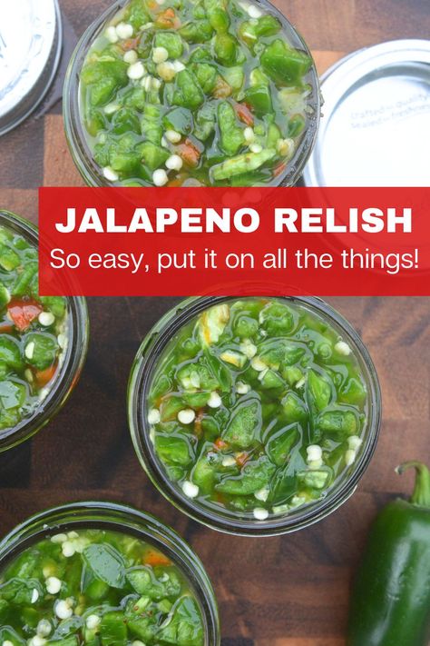 Jalapeno Relish What To Do With Leftover Jalapenos, Sugared Jalapenos Recipe, How To Pickle Jalapenos Easy, How To Jar Jalapenos, Jalapeno Pepper Relish, Jalepeno Sweet Relish, Preserving Jalapenos Canning Recipes, Diced Jalapeno Recipes, Pickled Jalepeno Recipes Canned