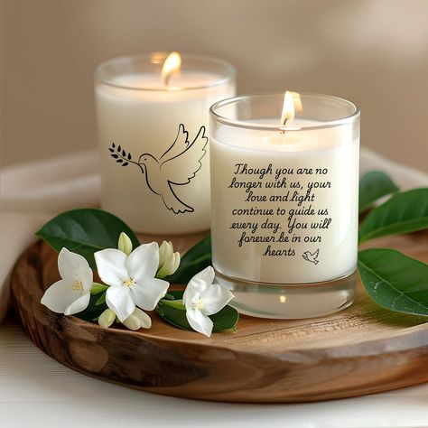 🕯️ Memorial Candles – A Thoughtful Way to Remember Loved Ones 🕯️ I’ve been thinking about creating memorial candles as a heartfelt way to honor and remember those we’ve lost. Each candle would have special messages, making it a beautiful keepsake for any occasion of remembrance. 🌿✨ Before I start crafting, I’d love to hear your thoughts! Would a memorial candle be something meaningful to you or someone you know? What kind of designs or personalizations would you like to see? 💖 Drop a comme... Personalized Memorial Candles, Memorial Candles, Remembrance Candle, Memorial Poems, Memorial Candle, Love And Light, Loved Ones, First Love, Projects To Try