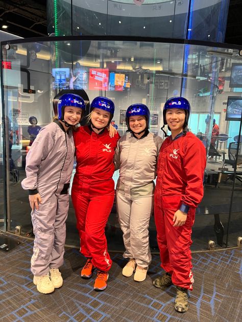 My cousins and I went indoor skydiving to celebrate one of their birthdays Birthday Things, Indoor Skydiving, Skydiving, My Pictures, Hobbies, Celebrities, Birthday, Quick Saves