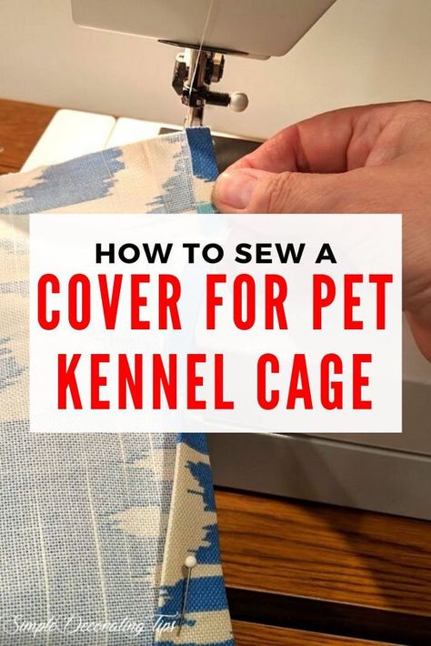 Crate Bumper Pads Diy, Dog Crate Cover Pattern Sewing, Pet Crate Covers, Dog Crate Cover Pattern, Diy Crate Covers Dog Kennels, Diy Dog Crate Cover Fabrics, Crate Covers For Dogs Diy, Kennel Cover Diy, Diy Crate Cover