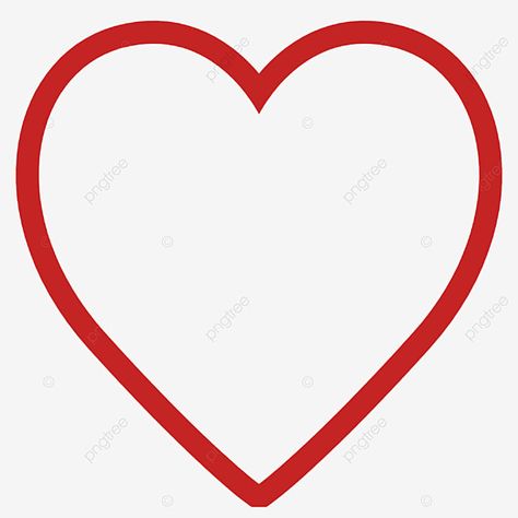 Heart Shape Design Drawing, Heart Shape Png, Red Heart Background, Dark Red Heart, Thank You Typography, Empty Heart, Background Heart, Hand Clipart, Heart Vector