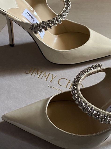 Graduation Heels, Fancy High Heels, Jimmy Choo Bing, Classy Heels, Trending Heels, Heels Aesthetic, Shoes Heels Classy, Jimmy Choo Heels, Bridal Sandals