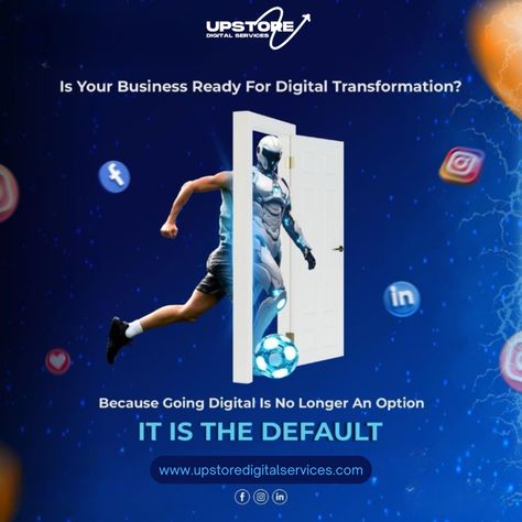 Is your business ready for the digital age? Explore the transformative power of Digital Transformation with us. Learn essentials, leverage technology, and connect with experts to future-proof your business. Contact us now: +1 (585) 560-1671 Visit Our Website: www.upstoredigitalservices.com #UpstoreDigitalServices #DigitalTransformation #FutureReady #BusinessInnovation #TechTrends #DigitalStrategy #InnovateOrDie #TechRevolution #BusinessTech #DigitalLeadership #IndustryDisruption Amazon Marketing, Digital Services, Business Contact, Business Innovation, Digital Strategy, Tech Trends, Digital Transformation, Graphic Design Posters, Packaging Design