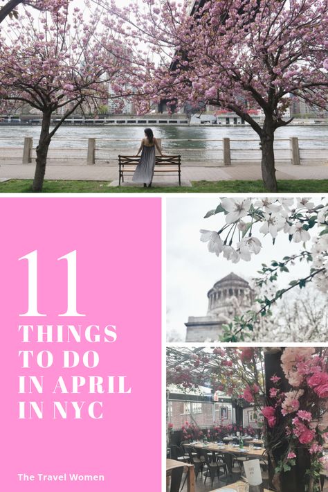 Nyc In April, Nyc In Spring, Spring Movies, Things To Do In April, New York In April, Spring In Nyc, Spring Nyc, Spring New York, York Things To Do