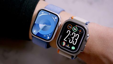 Apple Watch Series 9 vs. Ultra 2: Don't Get the Wrong One Apple Wrist Watch, Compass App, Apple Watch Design, Digital Crown, Kid Tablet, Apple Watch Ultra, Health Tech, Small Case, High End Watches