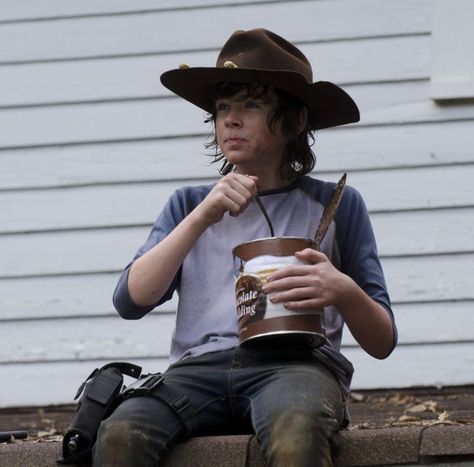 Carl Grimes, Walking Dead, The Walking Dead, Cowboy, Walking