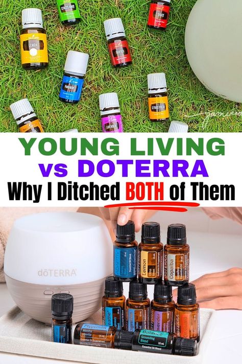 If you're thinking about joining Young Living or doTERRA, read this first. There are some good points about each, but there are a lot of things you likely don't know about them and should. I talk about good points about both Young Living and doTERRA, but also why I think neither company has the best essential oils. Healthy Recipes Gluten Free, Peppermint Smell, Young Living Lemon, Young Living Oils Recipes, Living Oils Recipes, Thieves Oil, Essential Oil Brands, Essential Oil Safety, Essential Oil Companies