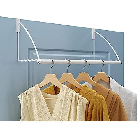 Door Drying Rack, Clothes Hanger Rack, Over The Door Hanger, Door Rack, Over The Door Hooks, Closet Rod, Door Hooks, Hanger Rack, Hanging Clothes